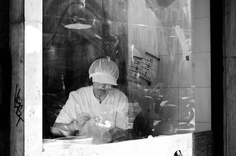 Chef Preparing Food